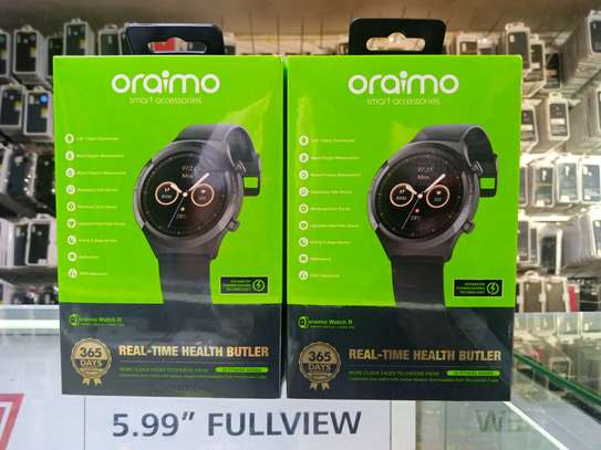 Oraimo Watch R Smart Watch OSW-23N Real Time Health Butler image 1