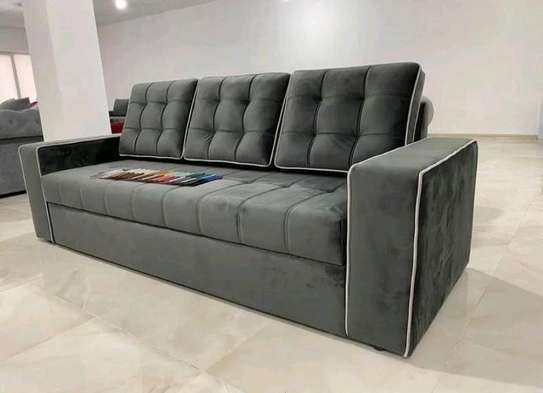 Modern elegant 3-seater sofa image 1