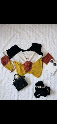 Cute glam crop tops & sweaters image 2
