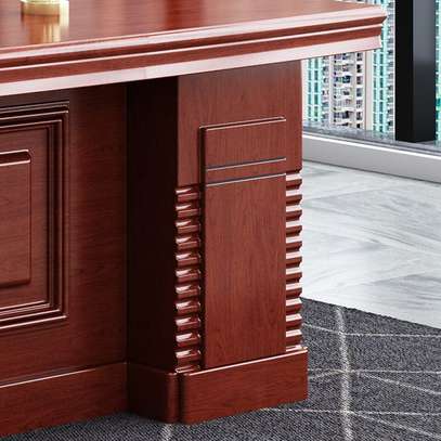 Office Desks: Brown 2 Meters Office Desk image 4