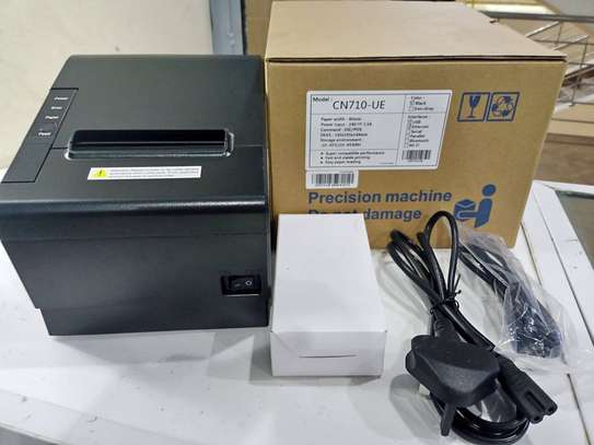 80mm USB+LAN Ethernet POS Thermal Receipt Printer image 1