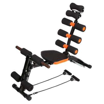 Six Pack Care abs exercise machine , Black image 1