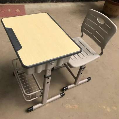 Kids Furniture; Adjustable Height Kids Desk and Chair image 6