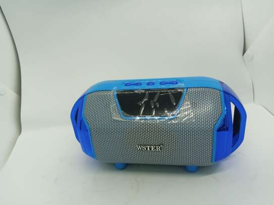 Wster Ws-1833 Color Box Bluetooth Speaker image 1