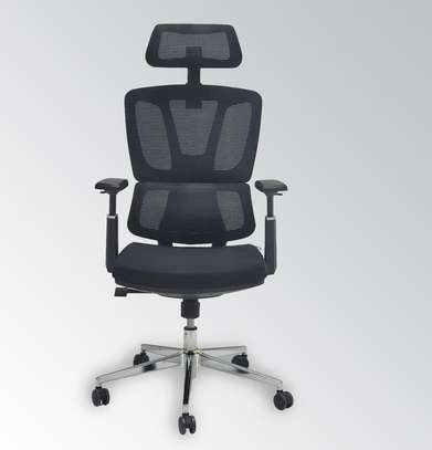 High-Back Executive Leather Office Chair image 9