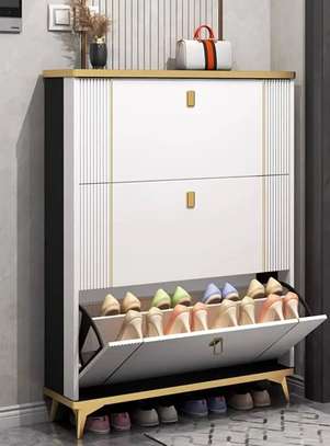Office Cabinet : Modern Adjustable Shoe Rack Cabinet image 8