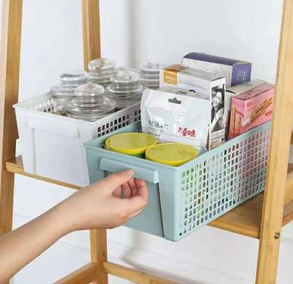 Multipurpose Kitchen Bathroom Storage Basket Organizer image 8