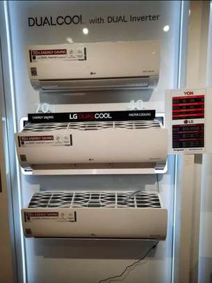 LG 18,000 BTU/HR, Dual cooling inverter wall mounted Split Air Conditioner, Energy Saving, Cooling only image 2