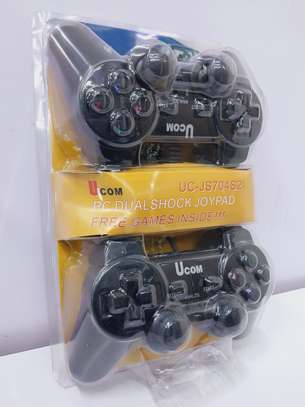 UCOM Double PC Usb Dualshock Game Controller, 2pads image 2