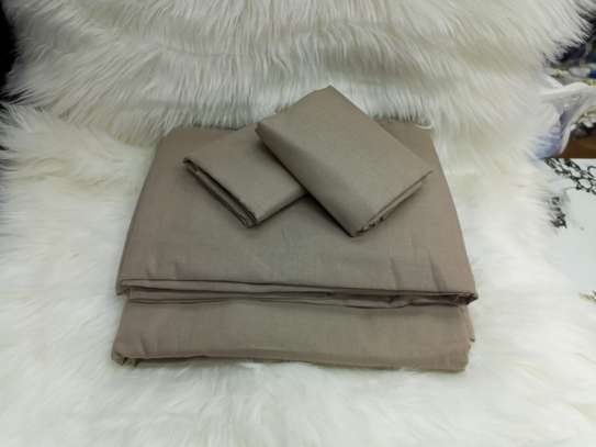 Pure cotton plain colours bedsheets image 2