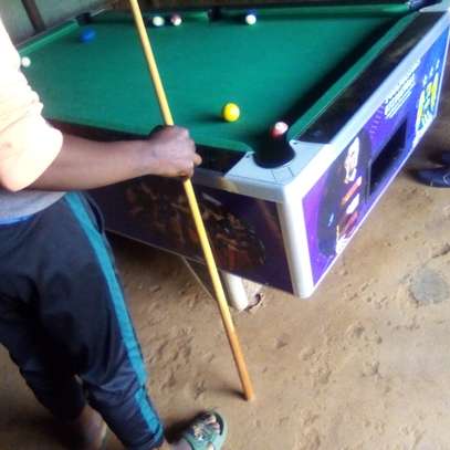 Marble Pool Table image 1