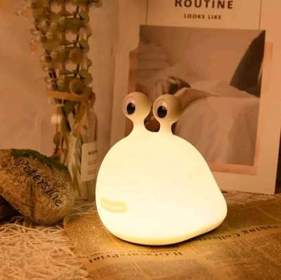 Cartoon slug sleeping bedroom lamp image 4