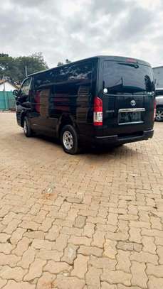 Toyota Hiace black color fully loaded 2020 model. image 7