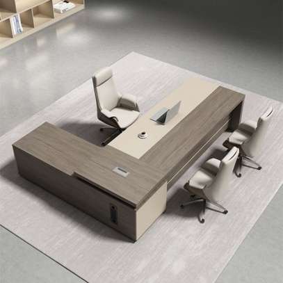180cm Strong L-Shape Executive Desk image 3