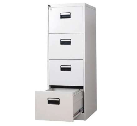 Office Cabinet:  Locking 3-Tier Books Office Cabinet image 2
