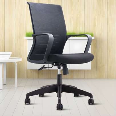 Office Chairs: High-back Office Mesh Chair image 3