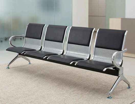 Office Bench; 4-Link Padded Office Bench image 9