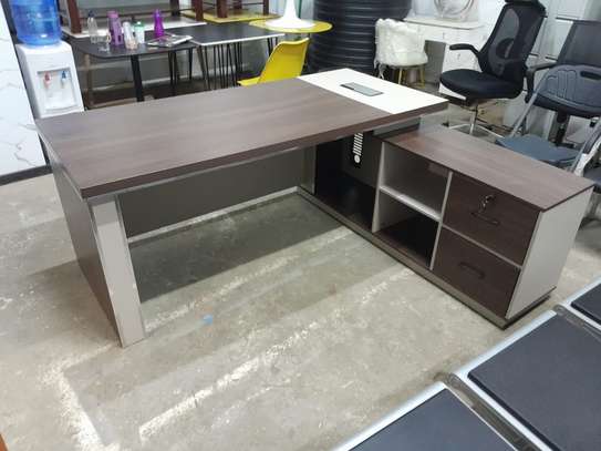 1.8 M L Shape Executive Computer Office Desk image 5