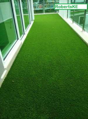 Artificial grass carpet. image 1