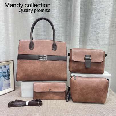 classy women 4 in 1 handbags image 2
