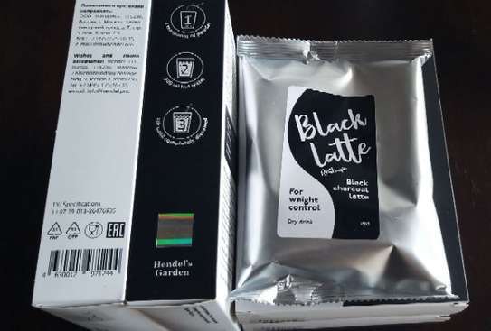 Black Latte Dry Drink Reshape / Slimming Coffee From Russia image 2