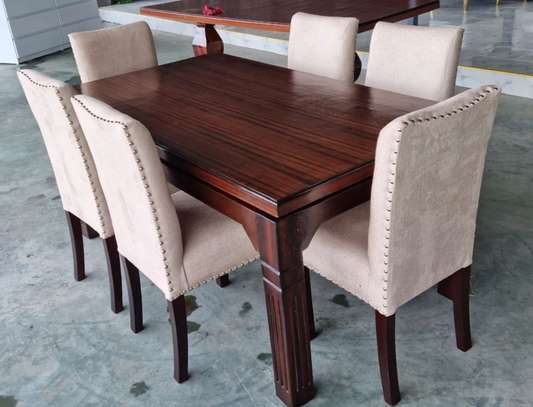 6 seater dining table set image 1