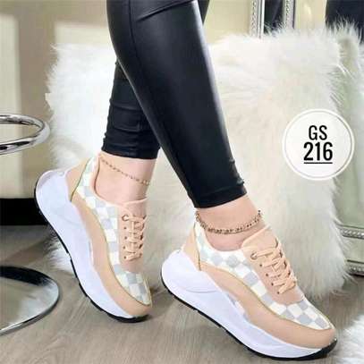 Quality thick soled ladies casual shoes image 3