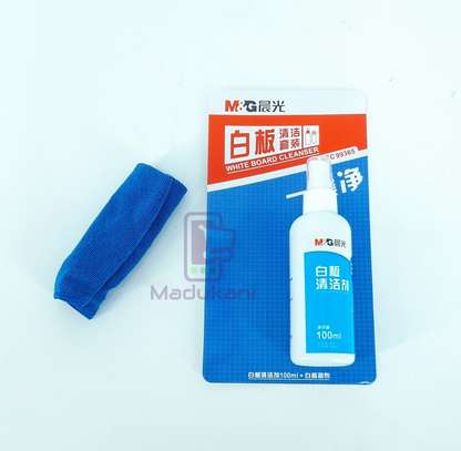 100ml White Board Cleaner and Microfibre Wiping Cloth image 5