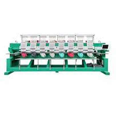 8Head Garment High Speed Commercial Embroidery Machine image 1