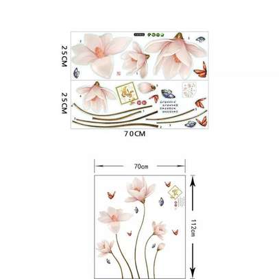 Removable 3D Flower Wall Sticker image 5