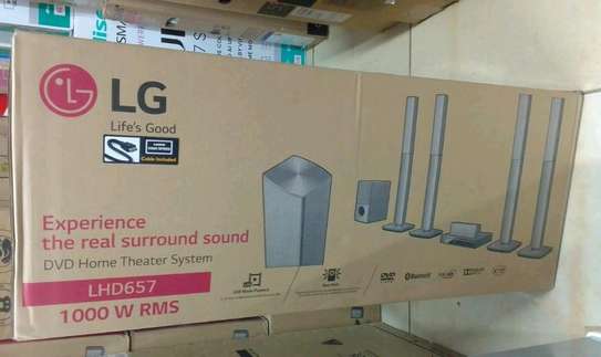 LG LHD657 DVD Home Theater System 1000W image 1