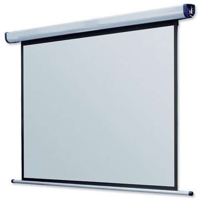 ELECTRIC PROJECTION SCREEN FOR SALE 120X120 image 1