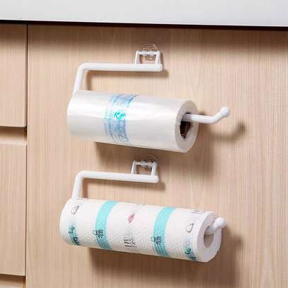 Wall Mounted Kitchen Towel/Tissue Hanger Paper Roll Holder image 3