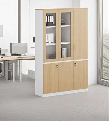 Office Cabinet: Display Modern 3-Door Cabinet image 2