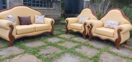 Seven seater antique sofa sets image 11