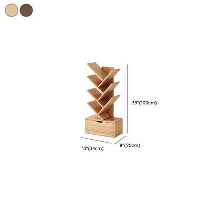 Simple Tree-Shaped Floor Bookshelf – Storage Shelf image 6
