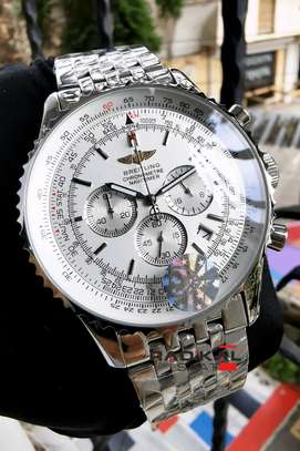 Breitling Navitimer 1884 Chronometer White Dial image 2