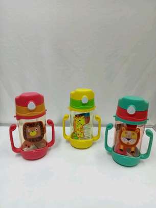 Baby bottles with straw image 2