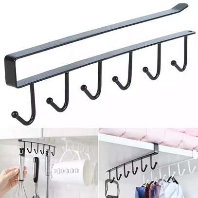 UNDER THE COUNTER HANGERS Comes with 6 hooks image 1