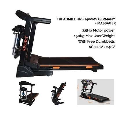 Auto Incline Treadmill With Massage Belt image 1