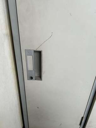 Office Cabinet: 6-Locker Metallic Office Storage Cabinet image 2