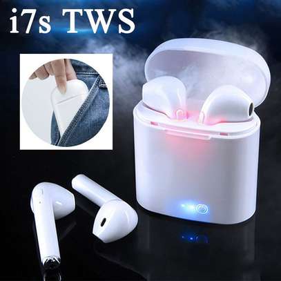i7s Bluetooth earphones wireless headphones Bluetooth ear image 1