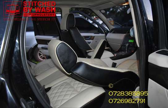 Range Rover seat covers upholstery image 9