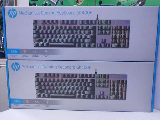 Original HP Mechanical Gaming Keyboard GK400F With RGB image 1