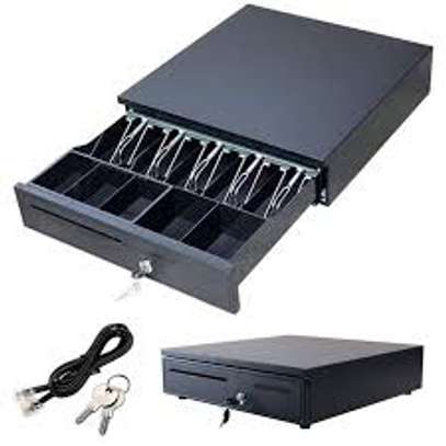Automatic Cash Drawer Brand New(5 SLOTS OF NOTES). image 1