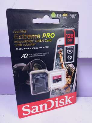 Sandisk 128GB Extreme Pro (170MB/S) Micro SDXC Card(Camera) image 2