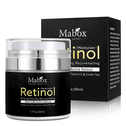 Mabox Retinol 2.5%,Hyaluronic Acid With Vitamin E Cream image 2