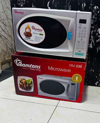 RAMTONS 20 LITRES MICROWAVE SILVER- RM/238 image 1