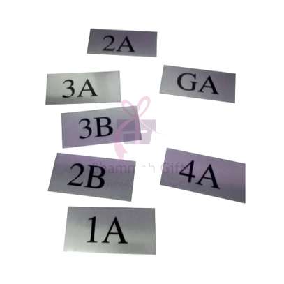 Your reliable Door tags, Aset tags, Sublimation plates for trophies supplier in Nairobi. image 1