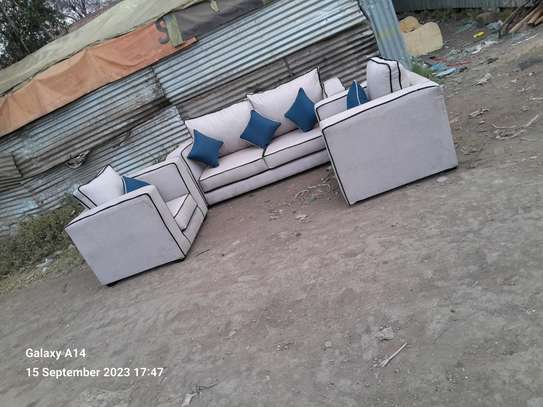 Morden five seater sofa set on sell image 1